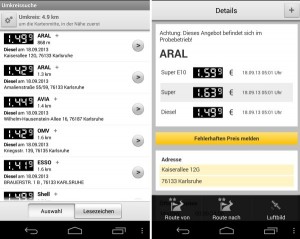 Benzinpreis App