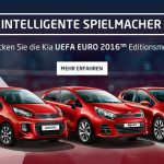 Kia-Sondermodelle UEFA Euro 2016
